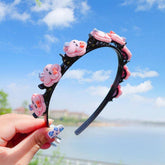 Fantasy Hair Accessory Set: Headbands, Garland, and Shell Clip